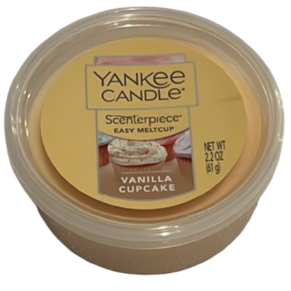 🆕 Yankee Candle Scenterpiece Easy MeltCup Vanilla Cupcake